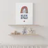 Children's Room Decorative Art Print with Believe in Magic Design