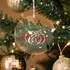 Christmas Design Personalized Transparent Tree Ornament