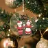 Clear Personalized Ornament for Christmas Decor