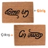 Come In - Go Away Indoor Door Mat