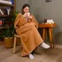 Comfy Wearable Fleece Blanket for Warmth