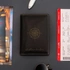 Compass Design Personalized Leather Passport Cover