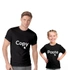 Copy Paste Father Child Couple T-Shirt