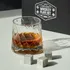 Crystal Patterned Whiskey Glass Set in Special Box
