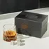 Crystal Patterned Whiskey Glass Set in Special Box