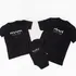 Personalised Birth Year Family T-Shirt Set for Mum, Dad & Baby