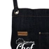 Custom Chef Apron with Leather Accents for Men and Women