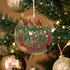 Custom Christmas Ornament with Merry Lettering