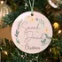 Personalised Christmas Ornament for Couples and Individuals