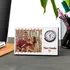 Custom Christmas Photo Frame with Clock for Desk Decor