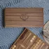 Custom Engraved Walnut Backgammon Set for Anniversary and Birthday Gifts