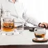 Custom Engraved Whiskey Decanter Set with Wooden Box