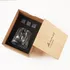 Custom Engraved Whiskey Glass Set with Artisanal Wooden Box