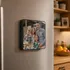 Custom Family Name Photo Magnet Music Player Gift