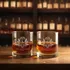 Custom Family Name Whiskey Glass Set for Birthday Gift