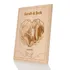 Custom Heart Photo Wooden Frame for Couples
