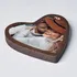 Personalised Heart-Shaped Wooden Photo Keepsake