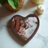 Personalised Heart-Shaped Wooden Photo Keepsake