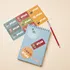 Custom Kids School Set – Water Bottle, Name Stickers or Iron-On Clothing Labels