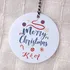 Personalised Merry Christmas Ornament with Name