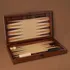 Custom Luxury Gold Detailed Leather Backgammon Set