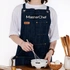 Personalised MasterChef Denim Apron with Leather Details