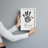 Custom Mom Handprint Keepsake Frame 8x12