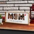 Custom Mom Photo Collage Wooden Frame 14x6