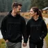 Custom Morse Code Hoodies for Couples