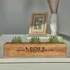 Custom Mother's Day Wooden Succulent Holder