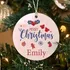 Personalised Christmas Ornament for Holiday Decor