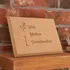 Custom Name Engraved Grandma Wooden Frame for Mother's Day
