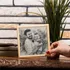 Custom Pencil Sketch Photo on Wood for Dad