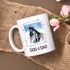 Custom Pet Dad Photo Mug for Fathers