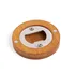 Custom Photo Bamboo Bottle Opener Magnet