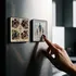 Custom Photo Bluetooth Magnet Gift for Dad with Voice & Music