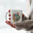 Custom Photo Family Cartoon Mug Gift