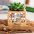 Personalised Photo Succulent Planter for Mum and Grandma