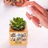 Personalised Photo Succulent Planter for Mum and Grandma