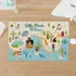 Custom Pirate Adventure Baby Play Mat with Personalized Name