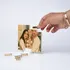 Custom Sketch Photo Block Puzzle for Couples