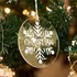 Custom Snowflake Christmas Tree Ornament