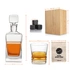 Custom Whiskey Decanter Set with Special wooden Box