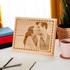 Personalised Wooden Couple Portrait for Romantic Moments