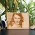 Custom Wooden Self Portrait Photo
