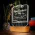 Customizable Teacher Appreciation LED Lamp for Teachers' Day