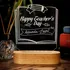 Customizable Teacher Appreciation LED Lamp for Teachers' Day