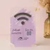 Customizable Wifi Connection QR Code Acrylic Plate