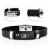 Customized Leather Bracelet with Baby's Name - First Fathers Day Gift
