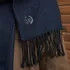 Customized Monogram Neck Scarf for Boyfriend Gift